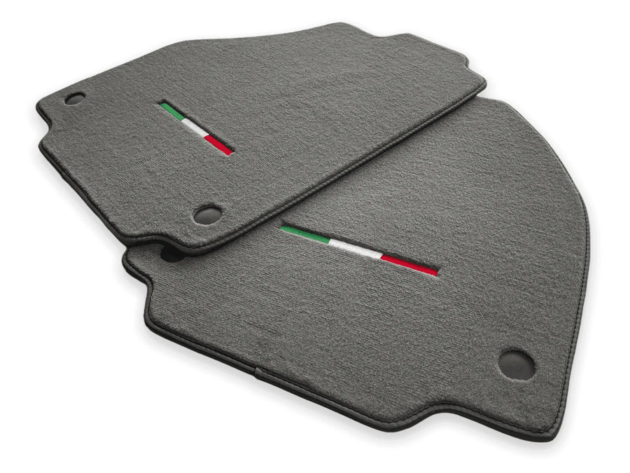 Floor Mats For Ferrari F8 Spider 2019-2023 Gray Italian Edition