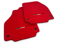 Floor Mats For Ferrari F8 Tributo 2019-2023 Red Italian Edition - AutoWin