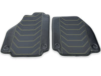 Floor Mats For Ferrari F8 Tributo (2019-2023) Yellow Sewing