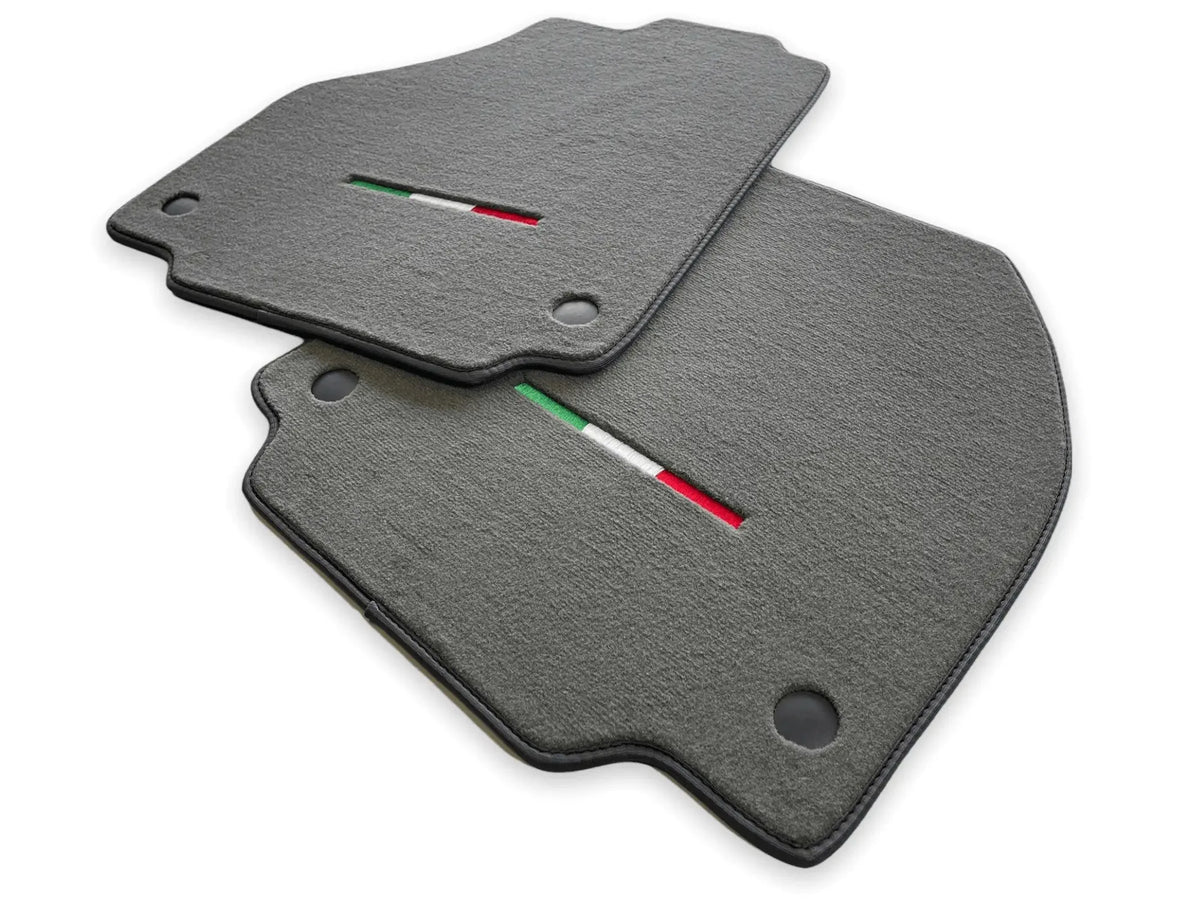 Floor Mats For Ferrari Spider 2012-2015 Gray Autowin Brand Italian Edition