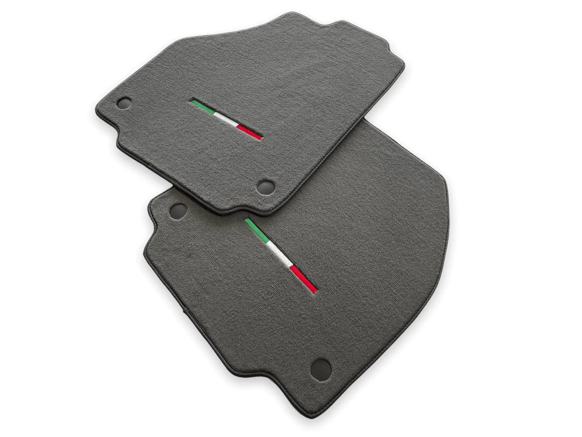 Floor Mats For Ferrari Spider 2012-2015 Gray Autowin Brand Italian Edition