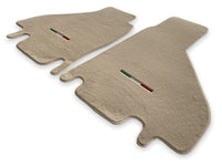 Floor Mats For Ferrari Testarossa 1984–1996 Beige Autowin Brand Italy Edition - AutoWin
