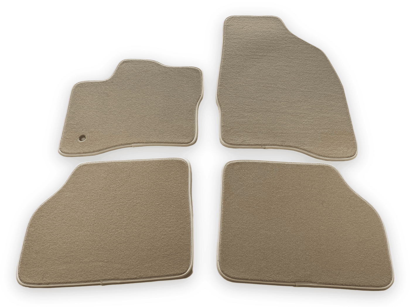Floor Mats for Lincoln Aviator (2019-2024) Beige Tailored Carpets - AutoWin