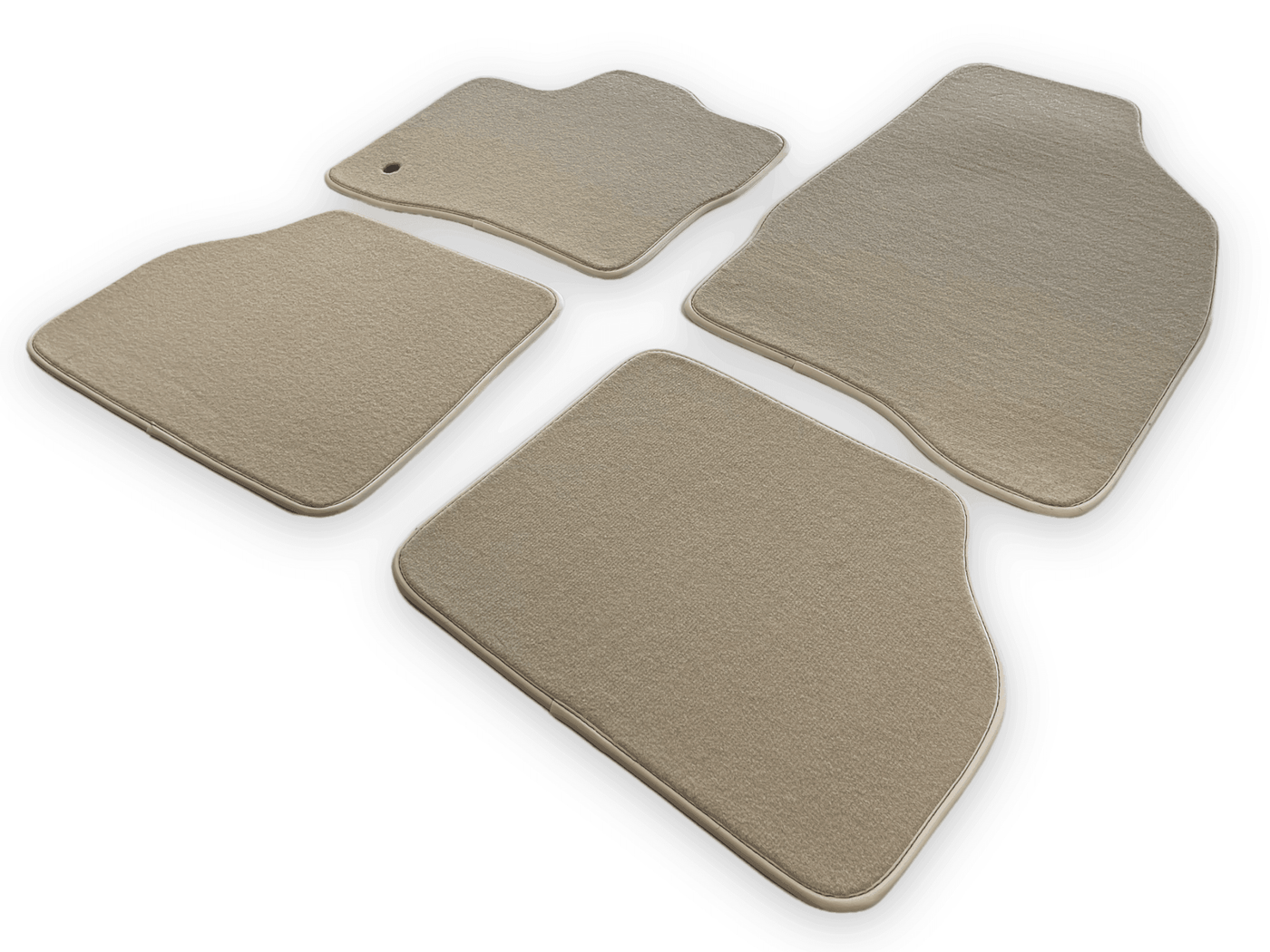 Floor Mats for Lincoln Continental (1959-2002) Sedan Beige Tailored Carpets - AutoWin