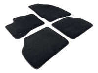 Floor Mats for Lincoln Nautilus (2019-2024) SUV Black Tailored Carpets - AutoWin