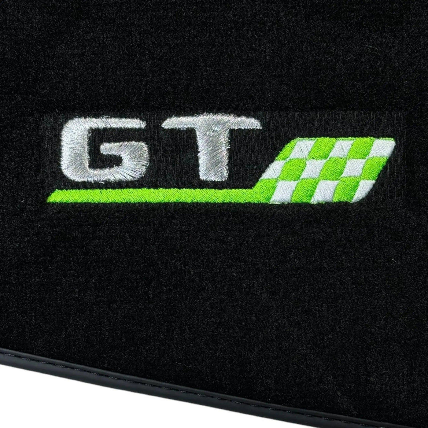 Floor Mats For Mercedes-Benz Amg Gt Green Flag Autowin Brand - AutoWin