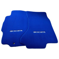 Floor Mats For Nissan 300ZX - Z32 (1990-2000) Tailored Blue Carpets - AutoWin
