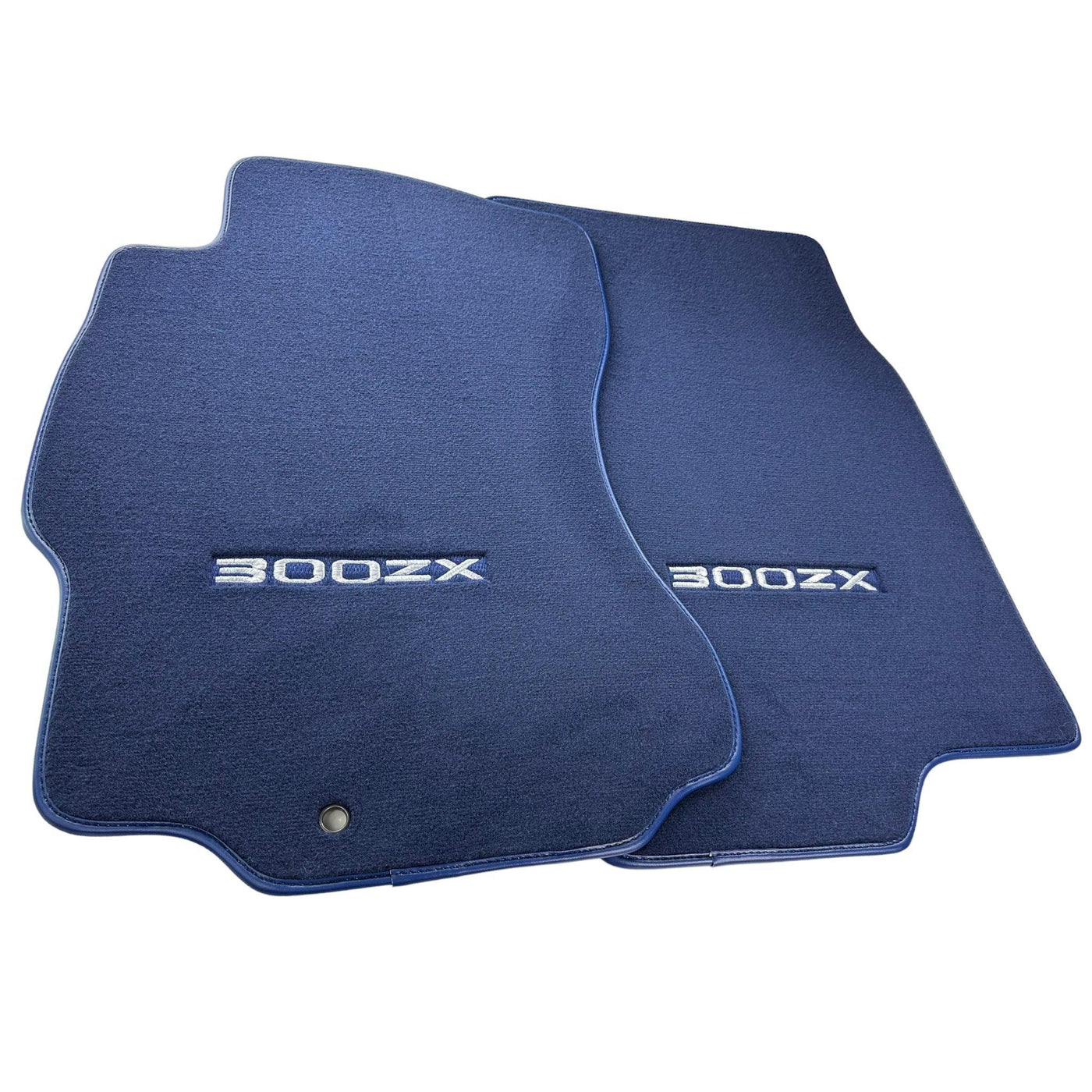 Floor Mats For Nissan 300ZX - Z32 (1990-2000) Tailored Dark Blue Carpets - AutoWin