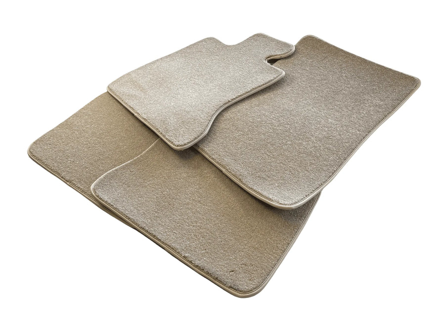 Alfombrillas de coche para Rolls Royce Phantom VIII (2017-2024) Beige Calidad de Lujo - AutoWin