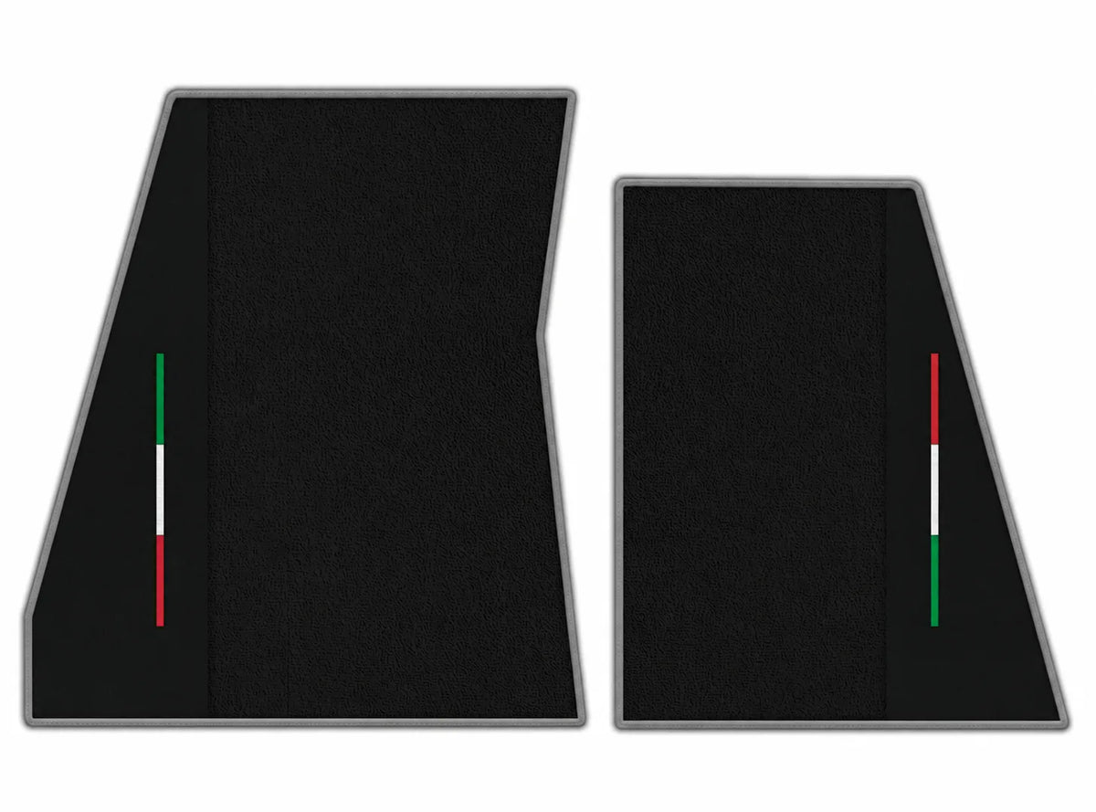 Floor Mats From Carpet With Leather for Ferrari F80 - Italy Collection