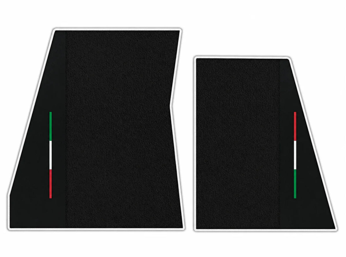 Floor Mats From Carpet With Leather for Ferrari F80 - Italy Collection