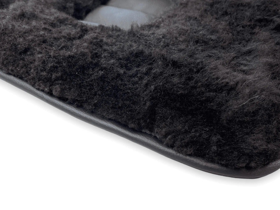 Genuine Sheepskin Floor Mats Bentley Bentayga Er56 Design Brand - AutoWin