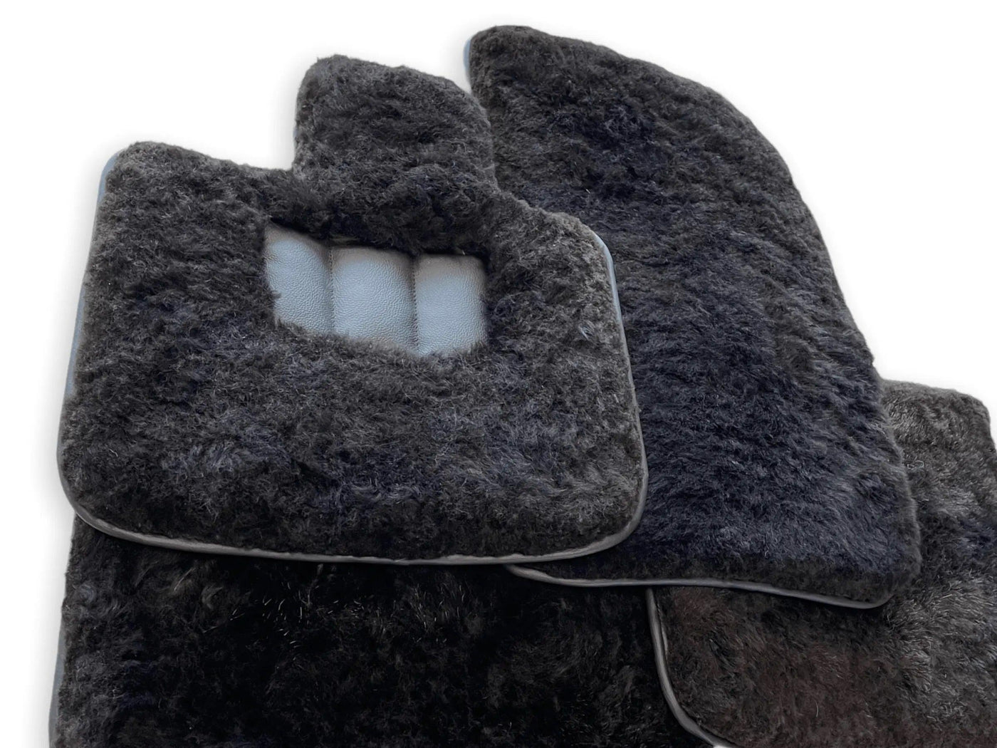 Genuine Sheepskin Floor Mats Bentley Flying Spur (2005-2013) Er56 Design Brand - AutoWin