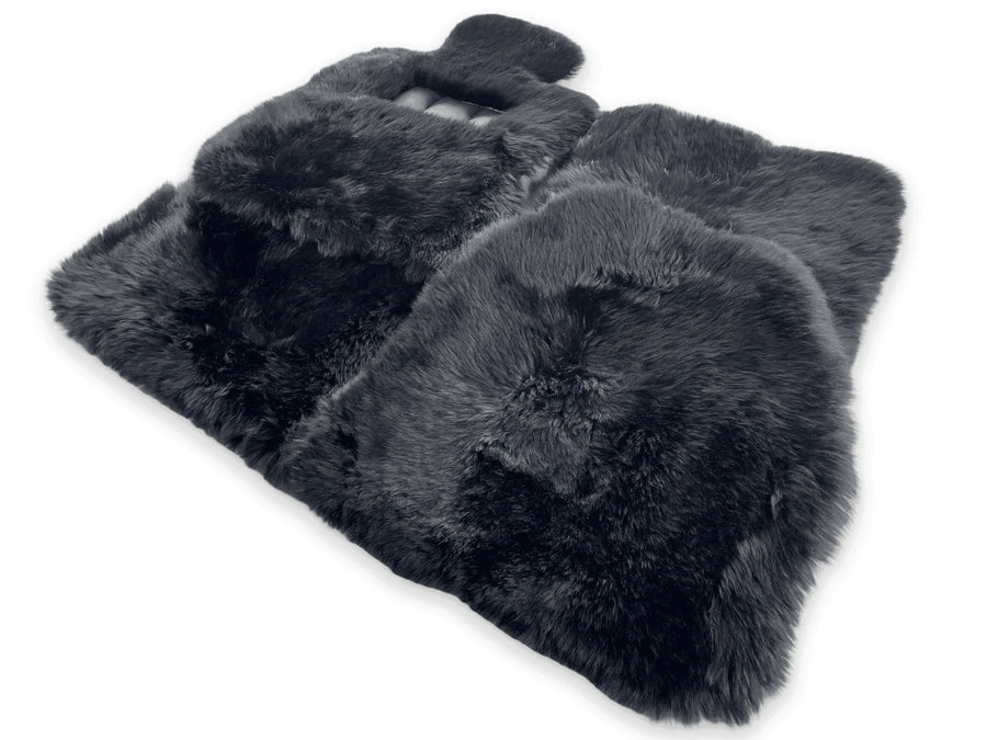Genuine Sheepskin Floor Mats Rolls Royce Ghost Series II (2021-2024) Er56 Design Brand - AutoWin