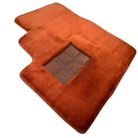 Ginger Color Sheepskin Floor Mats for Rolls-Royce Phantom VIII (2017-2024) - AutoWin