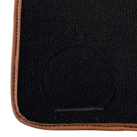 Ginger Color Sheepskin Floor Mats for Rolls-Royce Phantom VIII (2017-2024) - AutoWin
