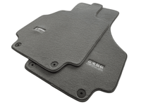Gray Floor Mats for Audi R8 2007-2015 ER56 Design - AutoWin