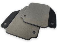 Gray Floor Mats For Ferrari 488 Spider (2016-2022) Carpets With Alcantara Leather - AutoWin