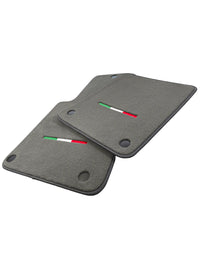 Gray Floor Mats For Ferrari 599 Coupe 2006-2012 Italian Edition - AutoWin