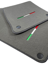 Gray Floor Mats For Ferrari 599 Coupe 2006-2012 Italian Edition - AutoWin