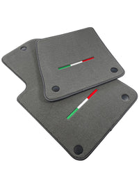 Gray Floor Mats For Ferrari 612 Scaglietti 2005-2011 Italian Edition - AutoWin