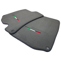 Gray Floor Mats For Ferrari Portofino (2018-2023) Italian Edition - AutoWin