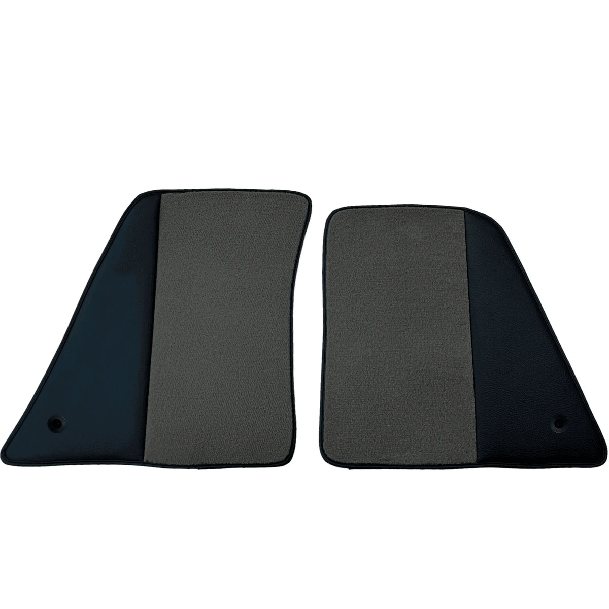 Gray Floor Mats for Ferrari SF90 Stradale (2019-2024) with Leather