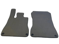 Gray Floor Mats For Mercedes-Benz R170 (1996-1998) Black Trim - AutoWin