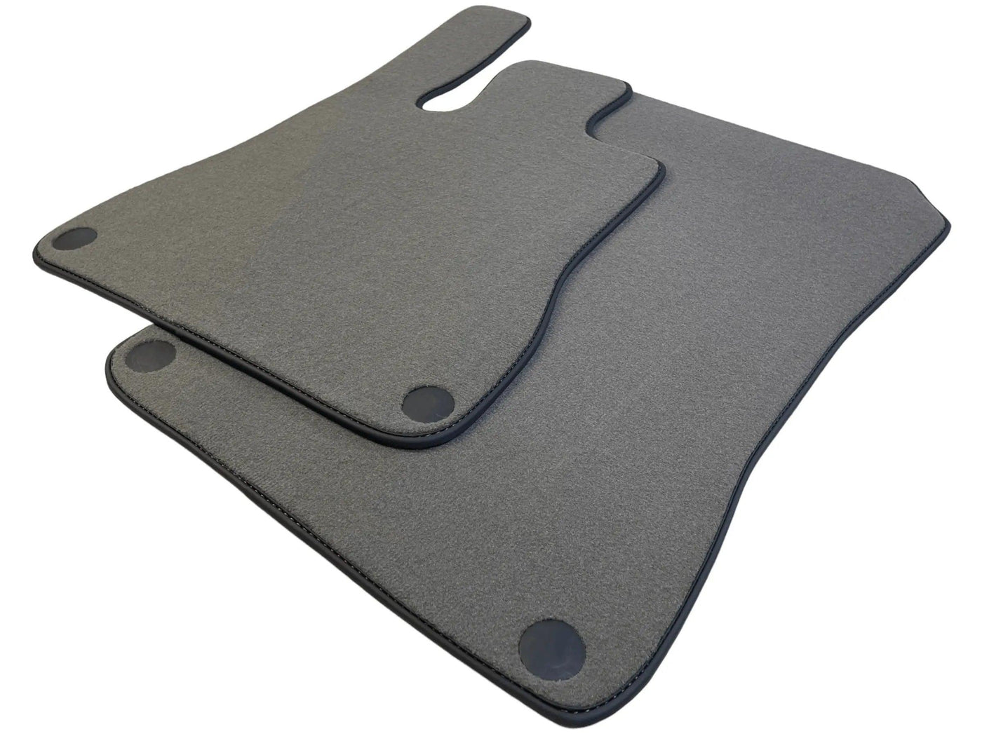 Gray Floor Mats For Mercedes-Benz SL R232 (2022-2023) Black Trim - AutoWin