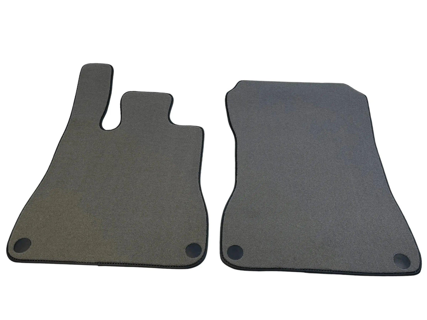 Gray Floor Mats For Mercedes-Benz SLK R170 (2000-2004) Black Trim - AutoWin