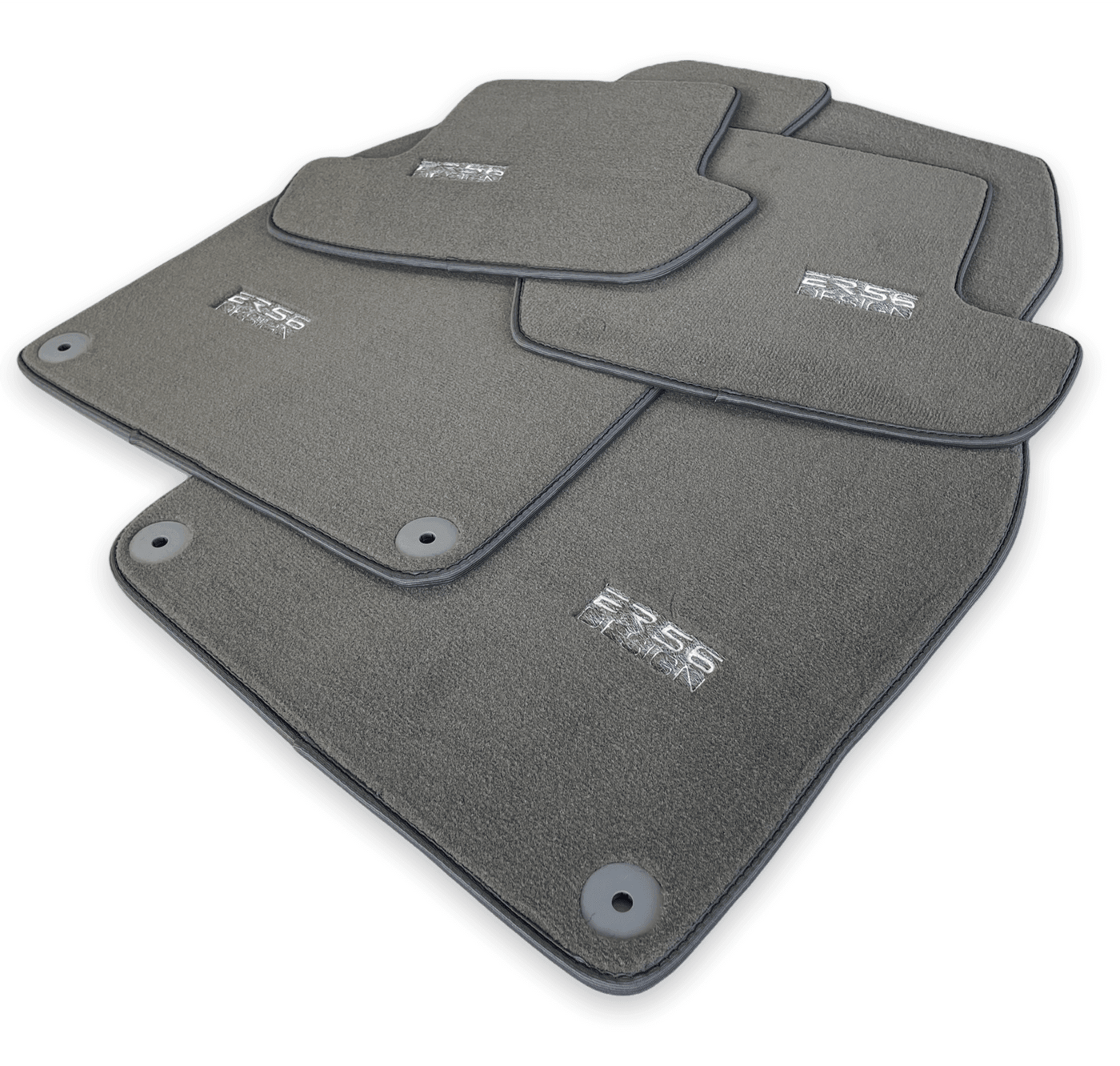 Gray Floor Mats for Porsche Cayenne (2010-2018) | ER56 Design - AutoWin
