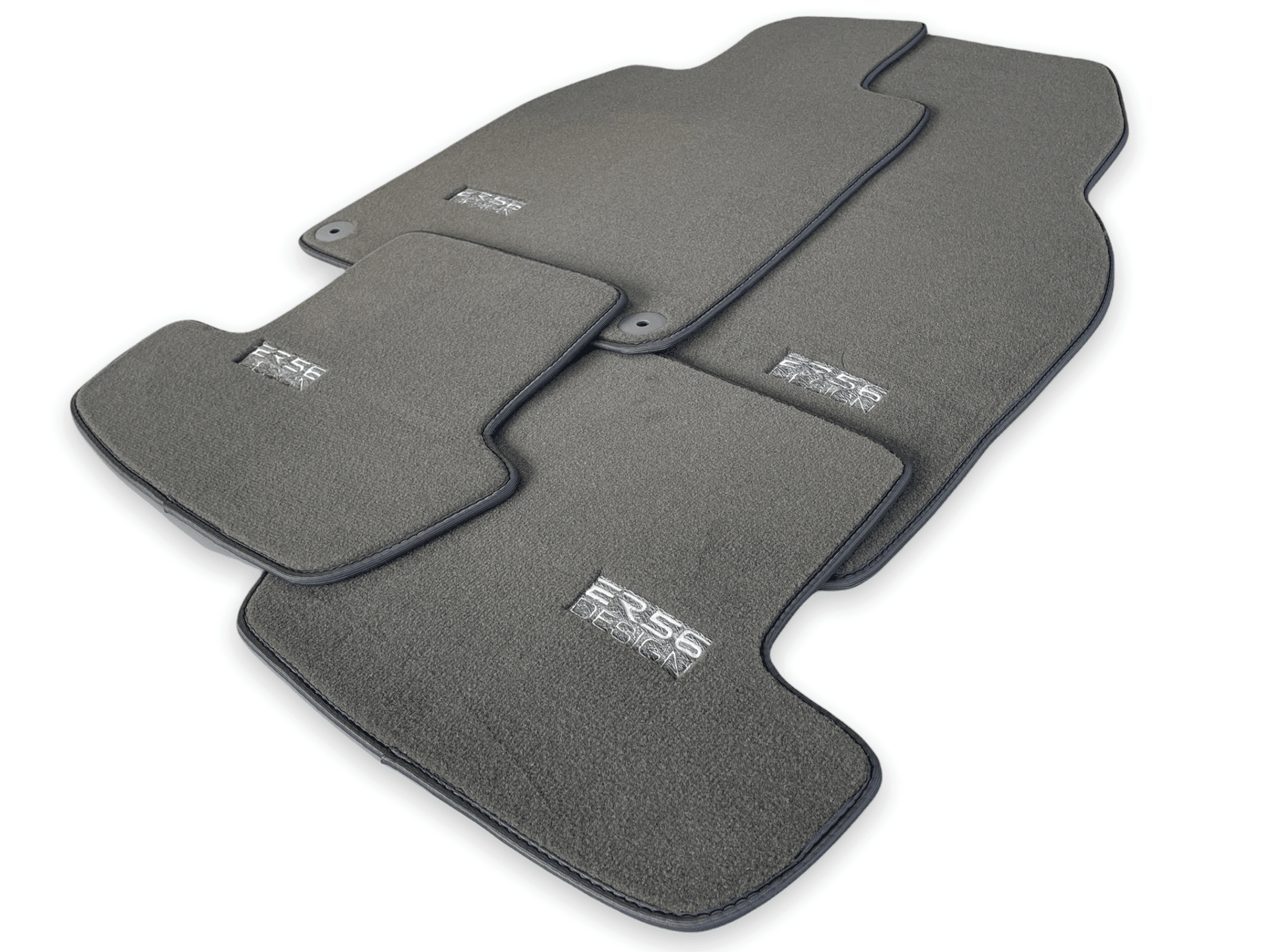 Gray Floor Mats for Porsche Cayenne (2010-2018) | ER56 Design - AutoWin