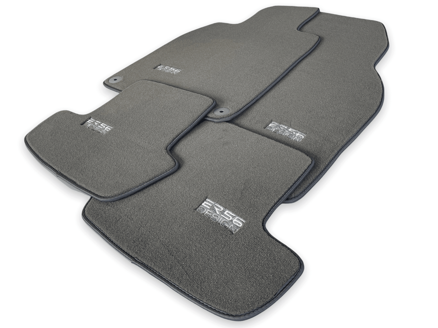 Gray Floor Mats for Porsche Panamera (2017-2023) | ER56 Design - AutoWin