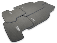 Gray Floor Mats for Porsche Taycan (2019-2023) | ER56 Design - AutoWin