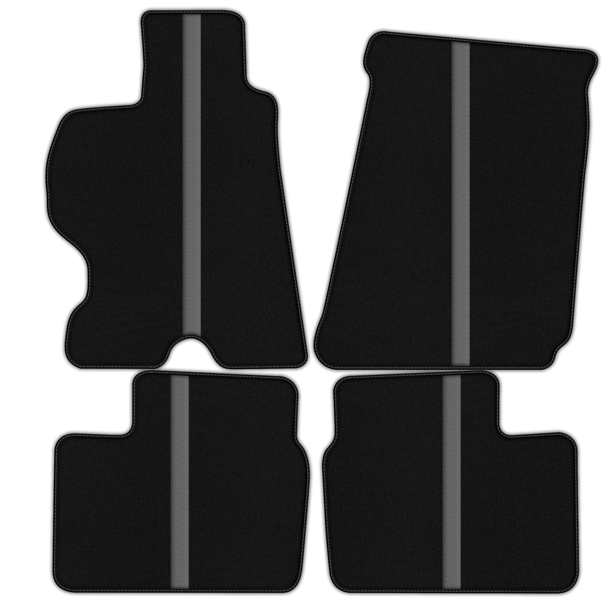 Premium Black Floor Mats for Ferrari F12 Berlinetta (2012-2022)