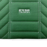 Green Leather Floor Mats For Rolls-Royce Cullinan Rr31 2018-2023 ER56 Design - AutoWin