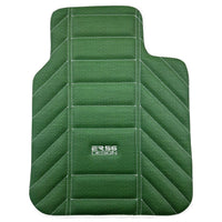 Green Leather Floor Mats For Rolls-Royce Spectre (2023-2024) ER56 Design - AutoWin