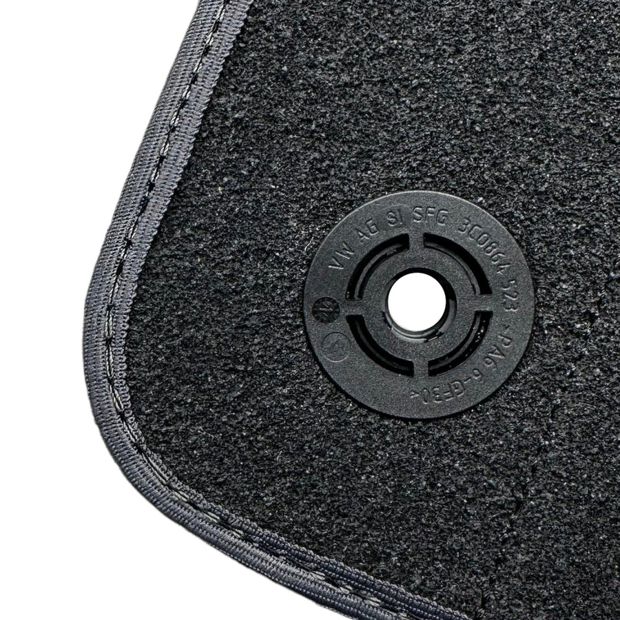Grey Floor Mats For Bentley Bentayga (2015-2023) with Leather - AutoWin