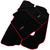 Black Floor Mats For Toyota Corolla Verso (2004-2009) ER56 Design - AutoWin