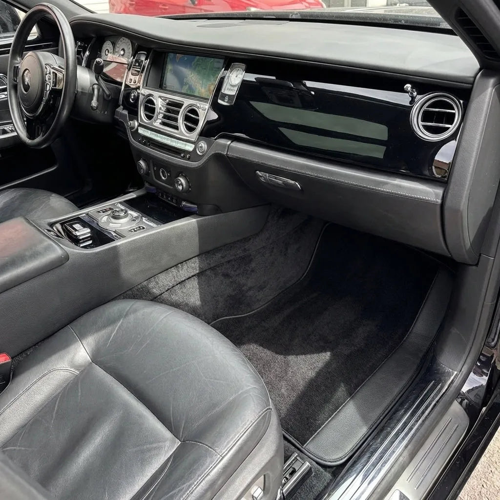 Interior look of floor mats for Rolls Royce Ghost Series II (2021-2024)