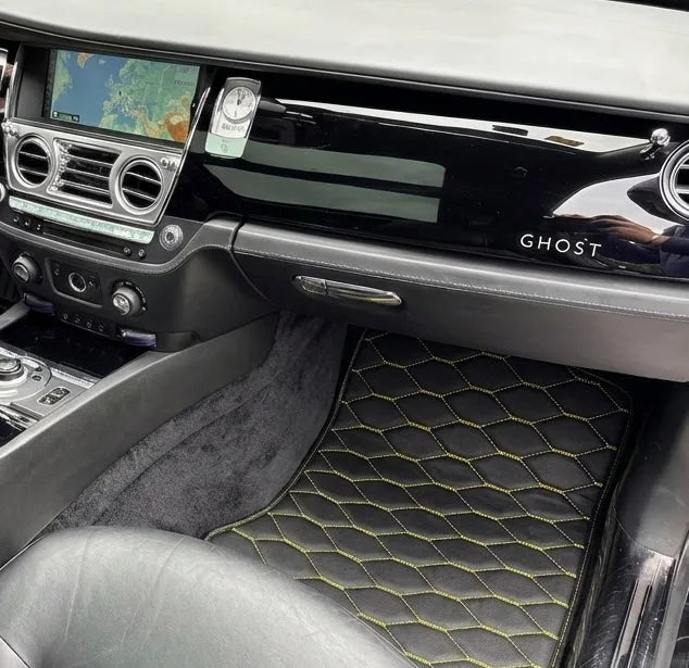 Interior look of floor mats for Rolls Royce Ghost Series II (2021–2024)