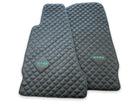 Leather Floor Mats For Aston Martin Vanquish (2012–2018) ER56 Design - AutoWin