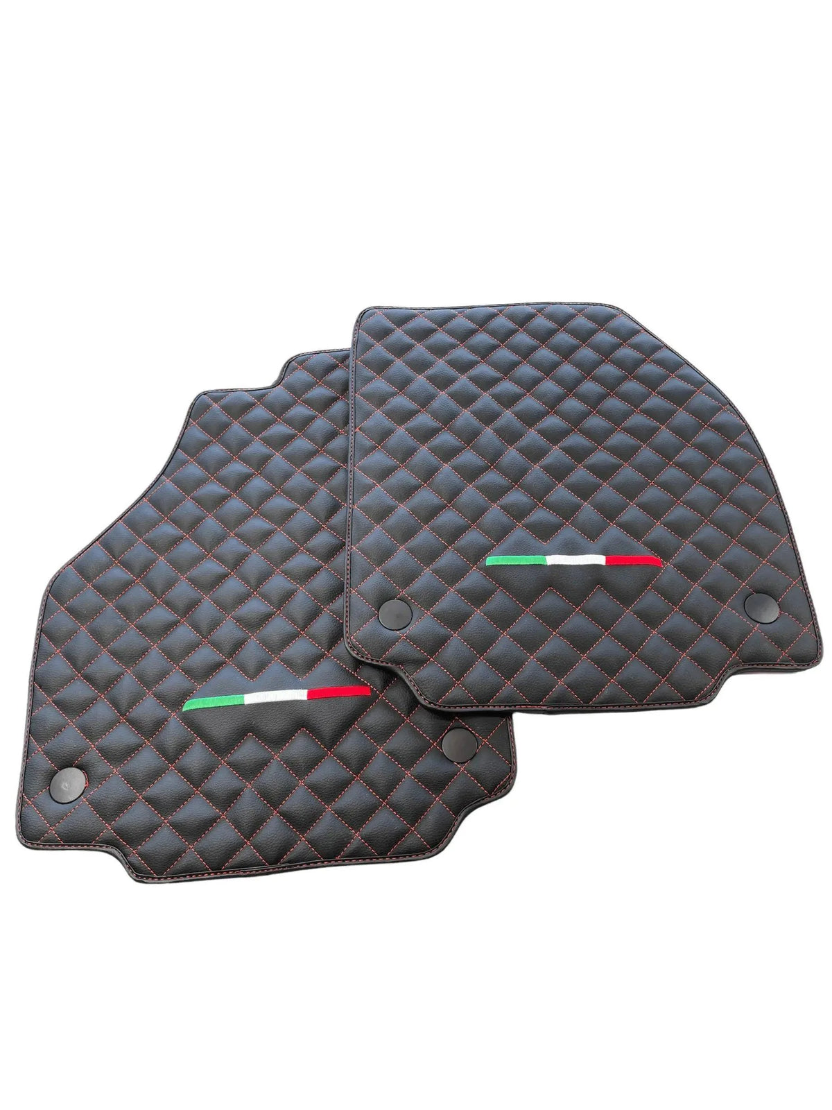 Leather Floor Mats For Ferrari 458 GT2 2012-2015 Black