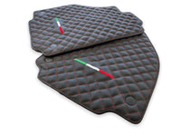 Leather Floor Mats For Ferrari 458 GT2 2012-2015 Black