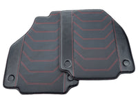 Leather Floor Mats for Ferrari 458 GT2 2012-2015 with Carbon Fiber