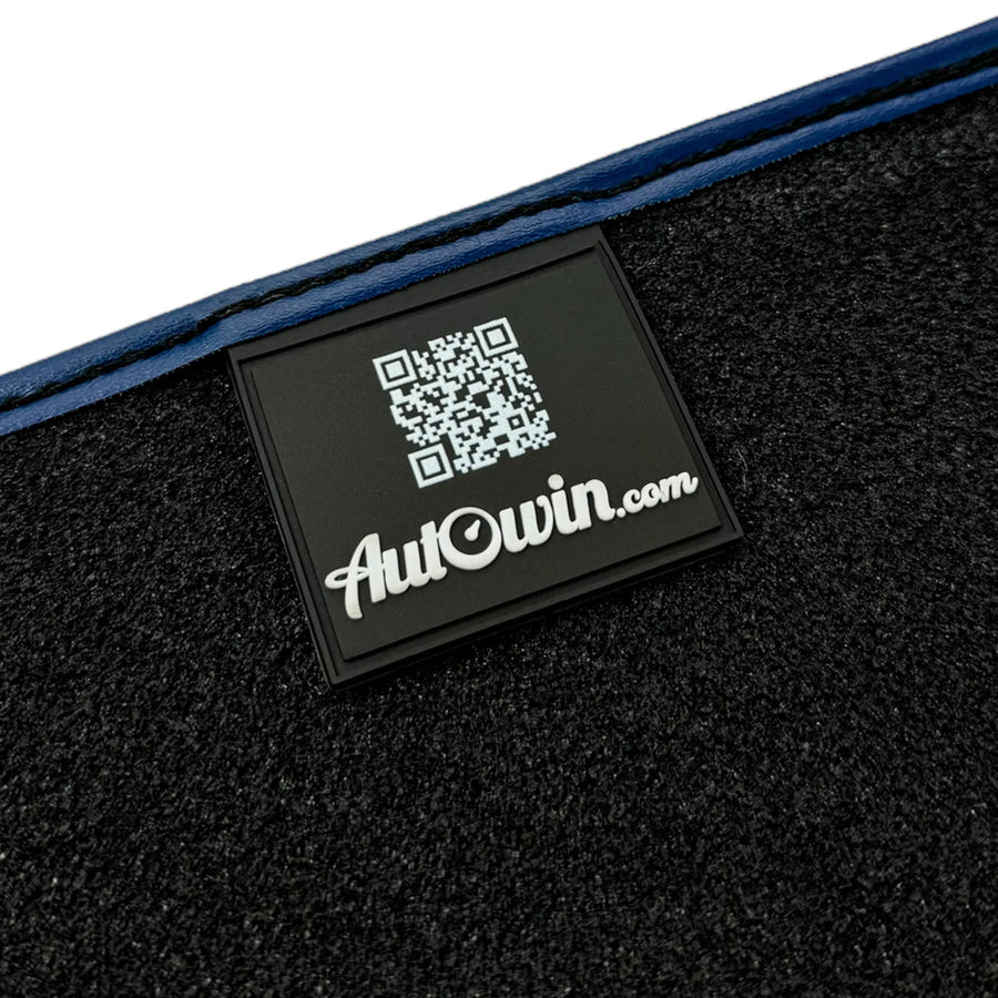 Leather Floor Mats For Ferrari 488 Spider (2016-2022) With Carbon Fiber | Italian Edition