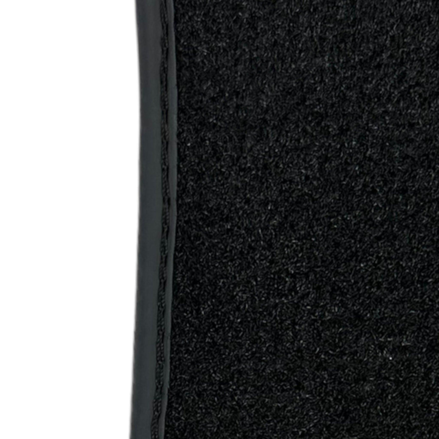 Leather Floor Mats for Ferrari California T (2015-2018) Black Sewing ER56 Design - AutoWin