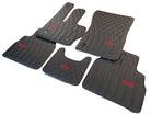 Leather Floor Mats For Mercedes-Benz G Class W461 (1979-2008) ER56 Design - AutoWin