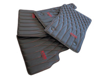 Leather Floor Mats For Mercedes-Benz G Class W461 (1979-2008) ER56 Design - AutoWin