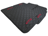 Leather Floor Mats for Porsche Cayenne (2010-2018) - AutoWin